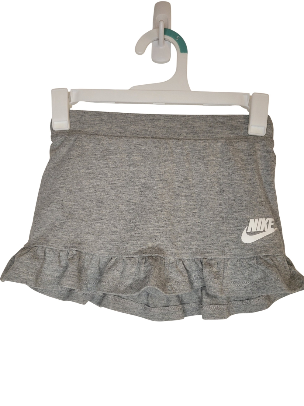 Nike Girls' Gray Ruffle Skort